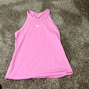 Nike pink running/ tennis tank.